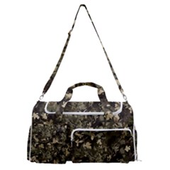 Camouflage Army Survival Uniform Sports Gym Duffle Bag With Shoe Compartment