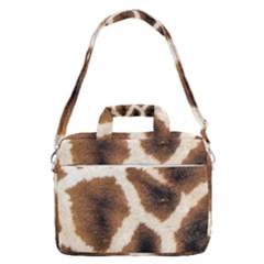 Giraffe Skin Texture Macbook Pro 15  Shoulder Laptop Bag by kyorashop23