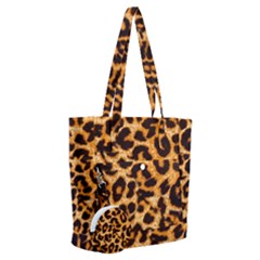 Giraffe Texture, Close-up, Giraffe Skin Texture Everyday Shoulder Bag With Pouch Bag