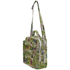 Garden Sanctuary Photo Collage Print Crossbody Day Bag by dflcprintsclothing