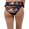 Eye of the Universe (AI) Frill Bikini Bottoms View2