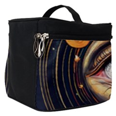 Eye Of The Universe (ai) Make Up Travel Bag (small) by dflcprintsclothing