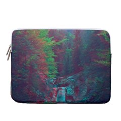 Foroest Nature Trippy 14  Vertical Laptop Sleeve Case With Pocket