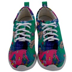 Planet Psychedelic Art Psicodelia Mens Athletic Shoes by Bedest