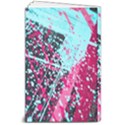 Colorful Splashes Grunge, Abstract Art 8  x 10  Softcover Notebook View2