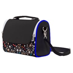 Pearls And Stones Satchel Shoulder Bag by dedoma