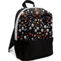 Pearls and stones Zip Up Backpack View2