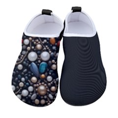 Pearls And Stones Kids  Sock-style Water Shoes by dedoma