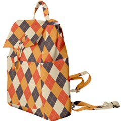 Halloween Argyle Pattern  Buckle Everyday Backpack by Safari