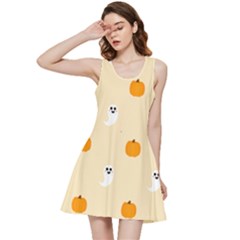 Pumpkin And Boo Crew Halloween  Inside Out Racerback Dress by Safari