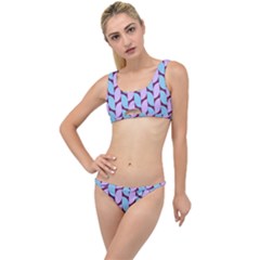 Purple Blue Pattern The Little Details Bikini Set by ytdream