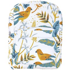 Artwork Backdrop Bird Blue Full Print Backpack by Grandong