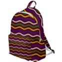 Multicolor Wave Pattern The Plain Backpack View1