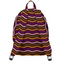 Multicolor Wave Pattern The Plain Backpack View3