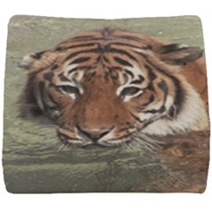 Swimming Tiger Seat Cushion by ExtraAwesomeSauce