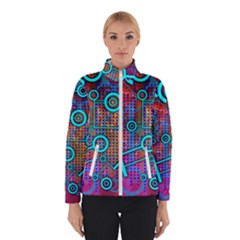 Abstract Tech Galaxy Design Women s Bomber Jacket by ExtraAwesomeSauce