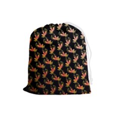 Regal Eagle Pattern Drawstring Pouch (large) by ExtraAwesomeSauce