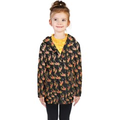 Regal Eagle Pattern Kids  Double Breasted Button Coat by ExtraAwesomeSauce