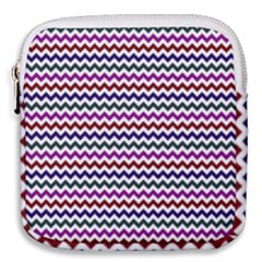 Chevron Pattern Mini Square Pouch by ytdream