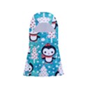 Blue Penguin Pattern, Adoxali, Christmas, Cute Adjustable Balaclava Face Mask View1