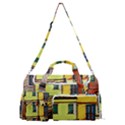 Colorful Venice Homes - Venezia, Italy Sports Gym Duffle Bag with Shoe Compartment View1