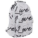 Live Love Laugh Monsteras Rounded Multi Pocket Backpack View2