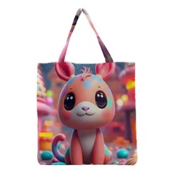 Cute Creature Grocery Tote Bag