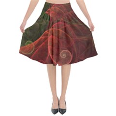 Falupadupe Flared Midi Skirt