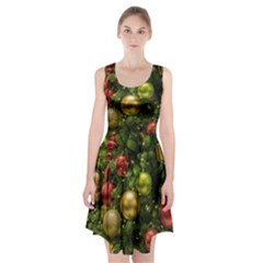 Christmas Tree Ornament Deco Racerback Midi Dress by Apenda