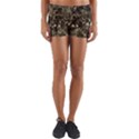 Camouflage Army Survival Uniform Yoga Shorts View1