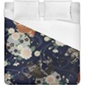 Japanese Wave Koi Illustration Pattern Duvet Cover (King Size) View1