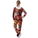 Forest Path Red Nature Women s Tracksuit View2