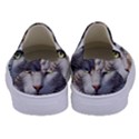 Epic Armored Cat Warrior Kids  Canvas Slip Ons View4