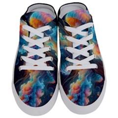 Cosmic Jellyfish Artwork Half Slippers