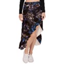 Rocky Lake Reflection  Asymmetrical Ruffle Hem Skirt  View1