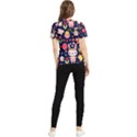 Bunny - Easter Pattern Women s Short Sleeve Rash Guard View2