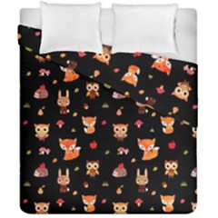 Cool Woodland Animal, Koteto, Scandinavian, Acorn Duvet Cover Double Side (california King Size)