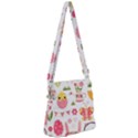 Cute Easter Bunny, Koteto, Animal, Baby Zipper Messenger Bag View1