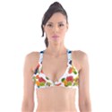 Fruits, Drip, Fruit, Paint, Spring Plunge Bikini Top View1