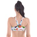 Fruits, Drip, Fruit, Paint, Spring Plunge Bikini Top View2