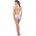 Pink Woodland Animals, Koteto Halter Side Cut Swimsuit View2