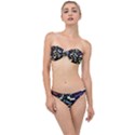 Time Nonlinear Curved Linear Classic Bandeau Bikini Set View1