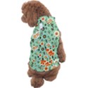 Retro 1960s Flowers Pattern 3 Dog Sweater View2