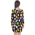 Ecstasy pills pattern Long Sleeve Chiffon Shift Dress  View2