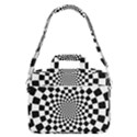 Geomtric Pattern Illusion Shapes MacBook Pro 15  Shoulder Laptop Bag View1