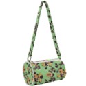 Retro 1880s Flowers Pattern 24 Mini Cylinder Bag View2