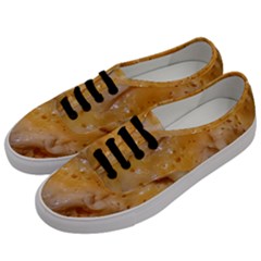 Homemade Flan Extreme Close-up Texture Men s Classic Low Top Sneakers by dflcprintsclothing