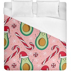 Avo Merry Christmas, Candies, Candy Cane Duvet Cover (king Size) by kyorashop23