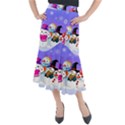 Let s Have Fun With Snowmen Midi Mermaid Skirt View1