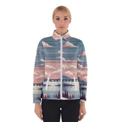 Artwork Painting Sculpture Nature Women s Bomber Jacket by Salmanaz77